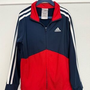Adidas BLUE/RED Track Jacket - Kids Size 7 - UNISEX